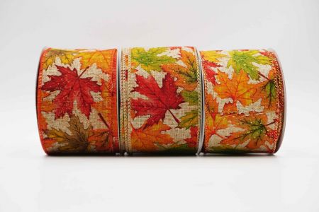 Őszi juharlevél drótos szalag - Őszi juharlevél drótos szalag